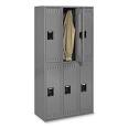 Tennsco Double Tier Metal Lockers